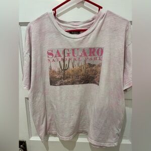 Saguaro National Park Women's Pink Tee
